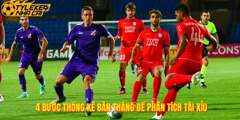 4 bước thống kê bàn thắng để phân tích tài xỉu