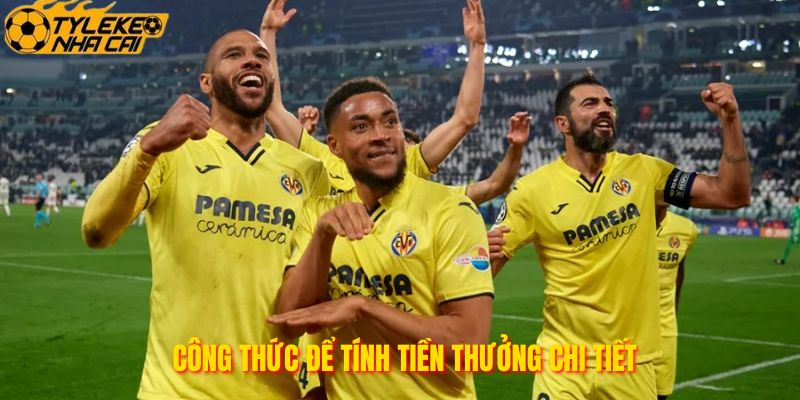 Công thức để tính tiền thưởng chi tiết