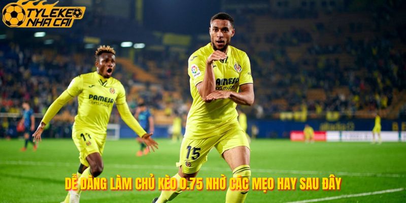Dễ dàng làm chủ kèo 0.75 nhờ các mẹo hay sau đây